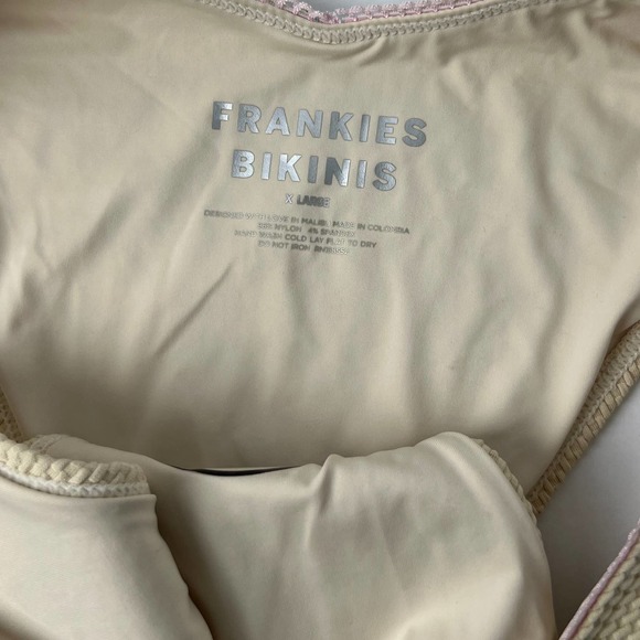 Frankies Bikinis Pam / Enzo Thermal Bikini Smitten Women’s Size XL - Picture 9 of 9